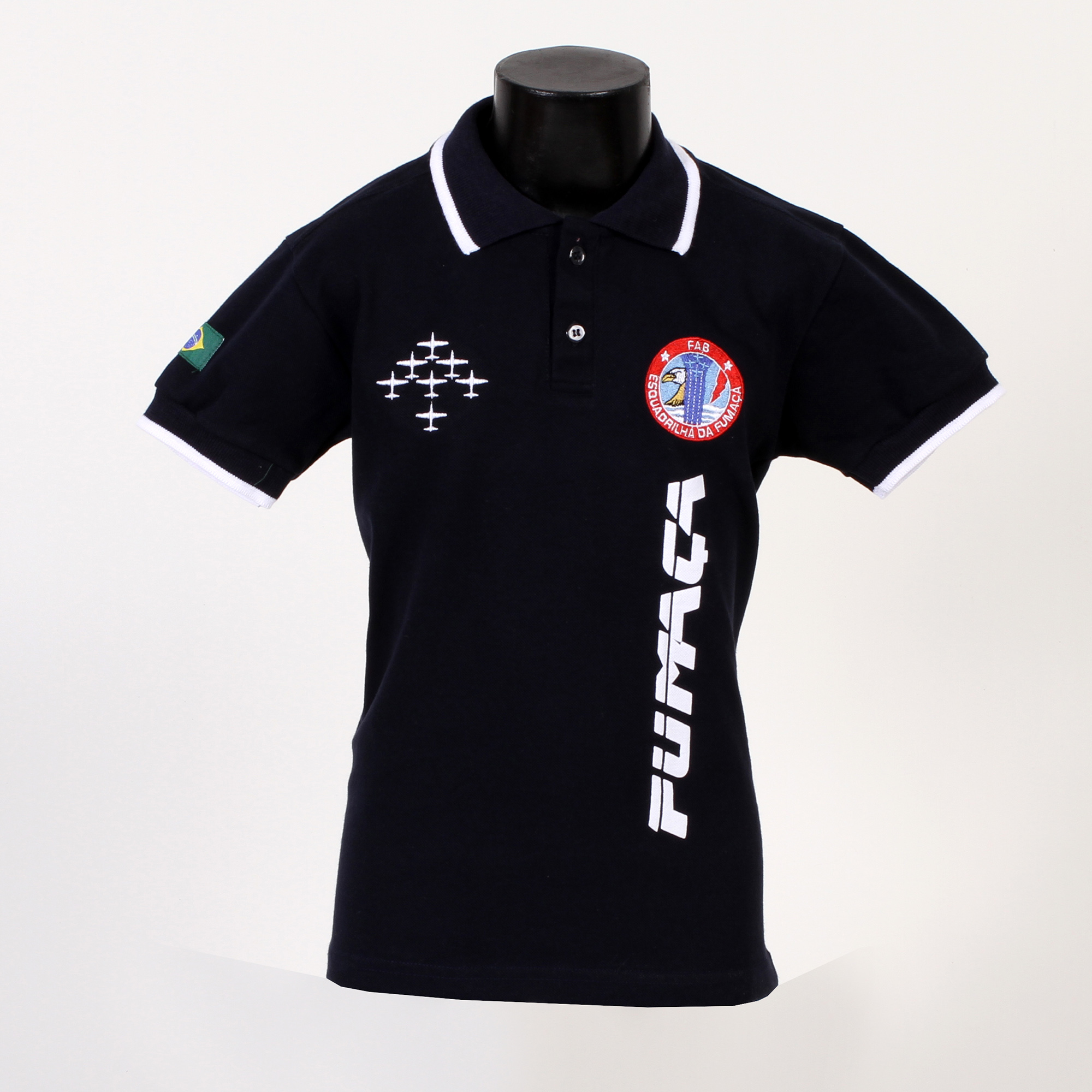 Camisa Polo Fumaça Infantil
